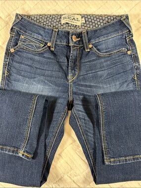 Ariat Women's Dark Blue Boot Leg Jeans size 29R